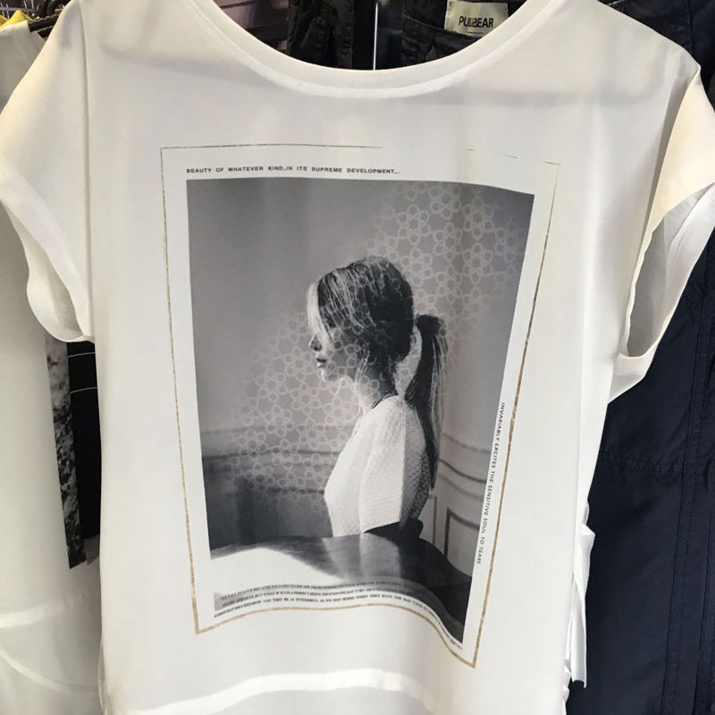 Женская белая футболка женская одежда Горловка